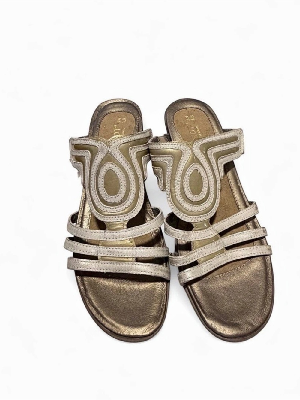 NAOT Sandal Women's Gold Wedges